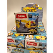 Ctoy Iş Makinası Bloklar (Yapı Oyuncağı)