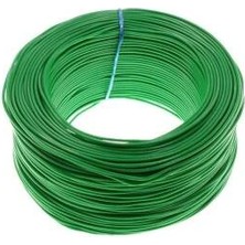 Voltaj 100 Metre Çok Damarlı Montaj Kablosu - Yeşil
