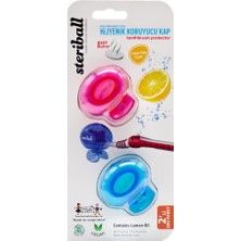 Steriball Manuel Yetişkin Diş Fırçası Koruyucu Hijyenik Kap Limon Kokulu 2 Adet