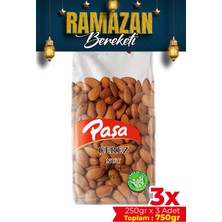 Kavrulmuş Badem 250 gr X 3 Adet (750 gr)
