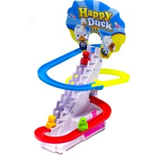 Mixoyuncak Kaydıraklı Ördekler Oyuncak Işıklı Sesli Sevimli Ördekler