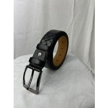 Pantoloncu Ali Kumaş Pantolon Için Deri Kemer 3 cm