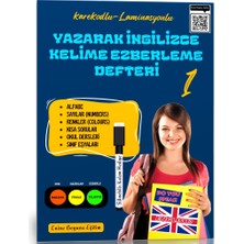 Enine Boyuna Eğitim Yazarak Ingilizce Kelime Ezberleme Defteri-1