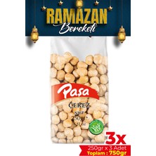 Paşa Kuruyemiş Kavrulmuş Fındık İçi 250 gr x 3 Adet