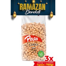 Paşa Kuruyemiş Çifte Kavrulmuş Sarı Leblebi 250 gr x 3 Adet