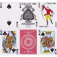 Tally-Ho Circle Back Kırmızı Oyun Kartı