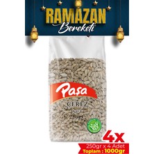 Paşa Kuruyemiş Çiğ Ay Çekirdeği İçi 1 Kg (4x250 gr), Tuzsuz Ay Çekirdeği