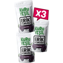 Kuru Yeşil Kuru Erik -  Mürdüm Erik Kurusu -  Erik Kurusu -  Kurutulmuş Erik -  3 x 50 Gr