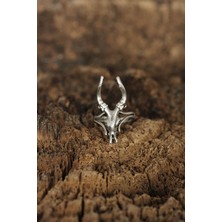 Clariss Ayarlanabilir Boynuz Tasarımlı Erkek Yüzük