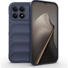 Vendas Xiaomi Poco F8 Pro Kılıf Esnek Tpu Oyuklu Arka Yüzey Tasarımlı Zore Etnik Silikon Kapak