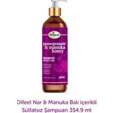 Difeel Pomegranate & Manuka Honey Sülfatsız Şampuan 354.9ML