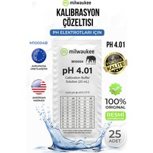 Milwaukee M10004B Ph 4.01 Kalibrasyon Çözeltisi (20 Ml)