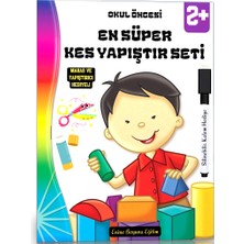 Enine Boyuna Eğitim Okul Öncesi En Süper Kes Yapıştır Seti (Laminasyonlu)