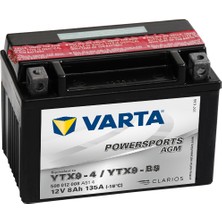 Ytx9- Bs Varta 12V 8 Ah Agm Motosiklet Aküsü