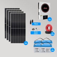 Cks Enerji Cks Enerjı 6.2 Kw Hazır Solar Paket Kolay Kurulum(Minimum Paket)