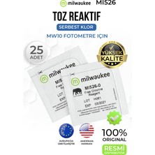 Milwaukee MI524-25 Toplam Klor Reaktif Tozu (6 G)