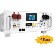 Mexxsun 48 V Volt 100 A Amper Lityum Lifepo4 Batarya 4.8 Kwh