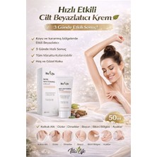 İlla Life Koltuk Altı & Bikini Bölgesi Beyazlatıcı Krem – Cilt Tonu Açıcı 50 ML