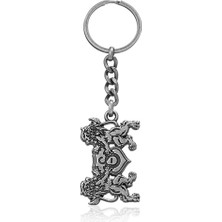 GS Store Galatasaray Aslan Royal Metal Anahtarlık GSKEY24010