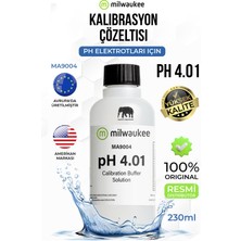 Milwaukee MA9004 Ph 4.01 Kalibrasyon Solüsyonu (230 Ml)