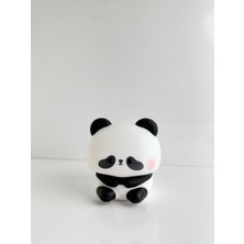 Bumelo Panda,capibara,kedi Silikon Renkli Işıklı Ledli Dokunmatik Şarjlı Gece Lambası