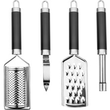 Birpa Icon Black Sılver 4'lü Kombine Set                 (721+725+730+731 )