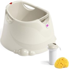 Okbaby Opla Bebek Banyo Seti 3 Parça Kırık Beyaz