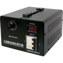 WENFU SCR-10KVA AC380V 60A 3-Fazlı Ayarlanabilir Solid State Voltaj Regülatörü - Yükseltilmiş