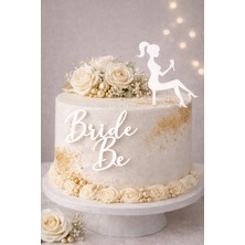 Juli Bride To Be Pasta Süsü – Ön Yüz Yazı & Üst Figür Seti