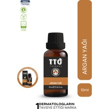 TTO Thermal Argan Yağı 10 ml – Saç, Cilt ve Tırnak Bakımı İçin Doğal Nem ve Onarım