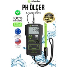 Milwaukee MW101 Profesyonel Ph Metre – Laboratuvar ve Endüstriyel Kullanım Için