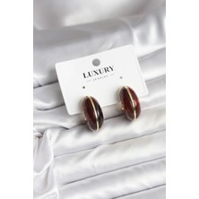 Clariss Pirinç Vintage Kadın Küpe