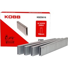 Hype Store Kobb KBZ9016 16MM 2500 Adet 90 Serisi Ağır Hizmet Tipi Zımba Teli, Gri