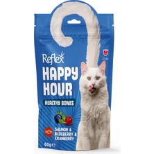 Hype Store Reflex Happy Hour Somon ve Yaban Mersinli Kedi Ödül Maması 60 gr