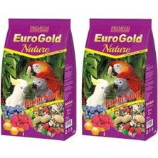 Hype Store Eurogold Ballı ve Meyveki Karışık Papağan Yemi, Doğal Içerik, 750 gr 2li Paket
