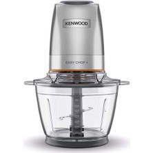 Hype Store Kenwood Easy Chop+ Cam Hazneli Doğrayıcı Blender CHP62.400SI - Gümüş, 500 Watt, 600 Ml, Buz Kırma, Ç
