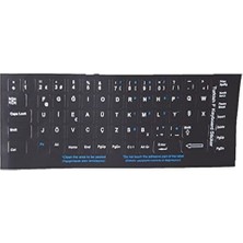 Hype Store 300162 Türkçe F Siyah Klavye Stiker