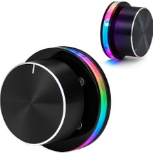 Hype Store Coverzone USB Ses Kontrol Düğmesi, Android System Pc Için Rgb Işığı ile Multimedya Tip C Harici Orta