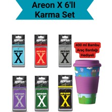 Areon Oto Kokuları 6'lı Süper Karma Set Asma Koku Tazelik ve Rahatlık Hissi