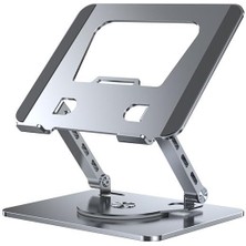 Hype Store ZR-104 Dönen Tabanlı Katlanabilir Taşınabilir Laptop Standı
