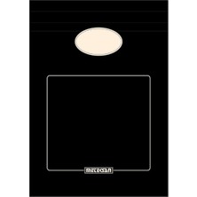 Hype Store A5 Karton Kapaklı Bloknot, Primary Serisi, 80 Yaprak, Düz, Siyah