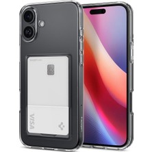 Hype Store iPhone 16 ile Uyumlu Ince Kılıf Crystal Slot Sararma Karşıtı Duraclear Hava Kanalı Teknolojisi Asker
