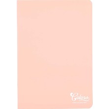 Hype Store Colors A5 60 Yaprak Çizgili Defter, Somon