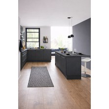 T Designo Tdesigno Stella Mutfak Adası Alt Modül 150 cm Antrasit - Antrasit Tezgah Dahil