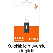 Mtl Lightning To Type-C Otg Adaptör - Type-C Şarj Dönüştürücü