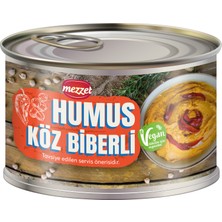 Mezzet Köz Biberli Humus 400 G - Vegan Koruyucusuz Gurme Meze
