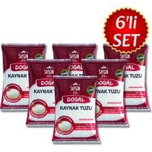 Saygın 6'lı Paket Saygın Anadolu Doğal Kaynak Tuzu 3 KG