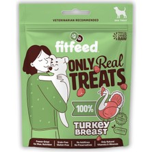 Hype Store Fitfeed Freeze-Dried Çiğ Hindi Göğüs Köpek Ödül Maması 40G