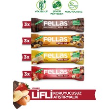 Fellas Meyve Bar (35 g) Karma Kutu - 12 Adet (4 Çeşit)