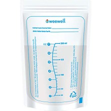 Hype Store Weewell WMS825 Süt Saklama Poşeti, Mavi